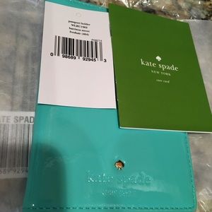 Kate Spade Patent Passport Holder